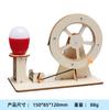 Generador de manivela ciencia para estudiantes pequeño experimento manual diy ciencia y tecnología pequeña producción regalo de jardín de infantes materiales de montaje