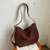 Cross2026 Otoño Nuevo Elegante Retro de Gama Alta Bolso de Hombro Cruzado Ligero Versátil de Gran Capacidad