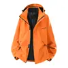 Jaqueta Três em Um para Homens e Mulheres, Novo Conjunto de Duas Peças Destacável para Outono e Inverno, Roupas de Montanhismo à Prova de Vento, Impermeáveis e Resistentes ao Frio