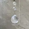 Cortina de Cuentas Colgantes de Cristal Cortina de Puerta Decoración Cadena de Cuentas para Boda Bola de Cristal con Cuentas Tira Larga de Iluminación Accesorios DIY