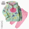 Comercio Exterior Ropa Infantil Primavera y Otoño Conjunto Infantil de Dos Piezas Material Sudadera Sudadera con Capucha Ropa Infantil para Bebés Ropa de Salida [Al por Mayor]