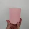 Directamente del Fabricante, En Stock Taza de Vidrio para Velas de 200 ml con Tapa, Frasco de Velas Aromáticas de Colores, Frasco Portavelas de Lado Recto de 300 ml
