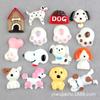 Funda de Teléfono de Animales Materiales Casa de Perro Cachorro Comida para Perros Accesorios de Resina Pegamento de Crema Kit de Materiales para Parche de Zapato Clog DIY