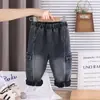 Pantalones de Pana con Forro de Felpa para Niños con Diseño de Oso, Estilo Nuevo Otoño e Invierno para Bebés y Niños Pequeños de 1 a 3 Años, Pantalones Largos Engrosados, Ropa Infantil