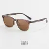P28031 Gafas de Sol de Estilo Nuevo con Montura Cuadrada Simple para Hombres y Mujeres, Venta al por Mayor Transfronteriza, Cómodas y de Gama Alta, Se Pueden Personalizar con Lentes Graduados