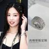 Jennie Yu Shuxin Fivela de cabelo trançada redonda de metal prateado com o mesmo estilo, grampo de cabelo trançado doce e sujo, acessório de cabeça para mulheres