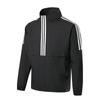 Chaqueta deportiva informal de estilo coreano para hombre, nueva, cortavientos, holgada, para correr, con borde cruzado
