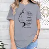 Camiseta de Manga Corta para Mujer Regalo para Amantes de los Gatos, Estampado de Gato de Buena Amiga, Ropa de Verano, Estampado de Frase Divertida de Gato