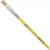 Pincel Artesanal Chato 815 N.06 Amarelo