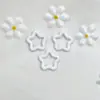 Pegatina de Tela Doble Cara Estrella de Cinco Puntas Hueca Zapatos Secundarios Ropa Bolsa Joyería DIY Accesorios Decorativos Material
