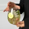 Taza de Jugo para Bebidas Smoothie Japonés de Restaurante Famoso de Internet Taza Mousse Forma de Huevo Gran Capacidad Vidrio de Alto Valor