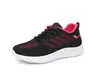 Sapatos de corrida femininos de malha oca para comércio exterior, refrescantes, não abafam, multicoloridos em estoque, fonte transfronteiriça, sapatos casuais femininos