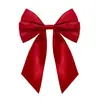 Decoraciones Navideñas Transfronterizas 20cm/10pcs Lazos Navideños DIY Hogar Boda Adornos para Árbol de Navidad