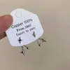 Brincos Pendentes de Estrela de Quatro Pontas para Mulheres, Luxo Acessível com Design de Nicho, Brincos de Alta Qualidade, Estilo Moderno e Descolado