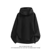Sudadera con capucha de empalme deconstruido americano para hombre, nueva tendencia de otoño, marca de alta gama, holgada, versátil, chaqueta deportiva