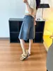 Shorts de Mezclilla Azules Vintage con Pedrería de Cinco Puntas para Mujer, Nuevo Estilo de Verano, Tallas Grandes, Cintura Alta, Adelgazantes, Pantalones Holgados de Pierna Ancha