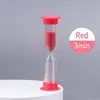 Juego de reloj de arena multicolor, temporizador infantil de 30 segundos a 10 minutos, juguete de educación temprana, decoración del hogar, regalo, en stock