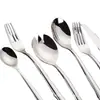 Venta al por mayor de fábrica cuchillo para bistec occidental acero inoxidable cuchillo tenedor cuchara suministros de hotel juego de cubiertos