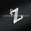 Nuevo taladro transfronterizo de comercio exterior colgante de 26 letras joyería hecha a mano de moda accesorios de collar inglés simple