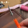 Tijeras de Bordado de Cabeza Curva Zhang Xiaoquan Acero Inoxidable Cabeza Curva Tijeras Pequeñas Tijeras para Punto de Cruz Cabeza Recta Tijeras para Cejas Tijeras Curvas