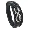 Pulseiras Tecidas Masculinas e Femininas Europeias e Americanas, Personalizadas, Versáteis, Casuais, Pulseiras de Couro de Alta Qualidade, Fornecedor de E-commerce de Comércio Exterior Transfronteiriço