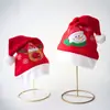 2026 Gorro de Navidad Regalo de Navidad para Niños y Adultos Muñeco de Nieve Anciano Reno Decoración con Forma de Cuernos Largos de Peluche