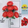 Flores artificiales de plástico, flores falsas, flores para sala de estar, rosas, girasoles, ramos hechos a mano, estilos nuevos, accesorios de baile, venta al por mayor de fábrica