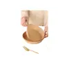 Fabricante de papel para air fryer, travessa de frutas, estilo luxo leve, tapete de cozimento fácil, papel decorativo para copo, papel em rolo, louça