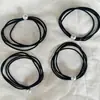Goma de Pelo Básica de Perla Anillo de Pelo para Niñas Atar el Cabello Cuerda para el Cabello Deportiva Accesorio para el Cabello Anillo de Cuero Cubierta de Cuero Accesorios para el Cabello