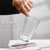 Vaso Apilable de Ratán para el Hogar Vaso de Vidrio Tallado Resistente al Calor Vaso para Agua Vaso para Bebidas Vaso para Enjuague Bucal Vaso para Bebidas Frías Vaso para Cerveza