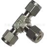 Conector de Instrumento de Tres Vías Swagelok de Acero Inoxidable, Conector de Tubería de Agua de Alta Presión, Resistente a la Corrosión, Tornillo Resistente a los Golpes