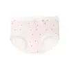 Calcinha Feminina Colorida Energética Doce Cintura Média 10A Antibacteriana Gancho Estendido Sem Costura Elástica Modeladora ao Corpo Estampada