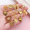 Misto 20 antigo ouro amor amor pingente diy colar pingente jóias acessórios materiais transfronteiriços quente Amazon