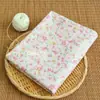 Tejido de Sarga de Algodón Cepillado, Pijamas de Otoño e Invierno, Pequeños Estampados Florales Cálidos, Ropa para Niños, Telas para Ropa de Casa