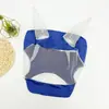 Máscara para Caballos Estilo Nuevo, Transpirable a Prueba de Mosquitos, a Prueba de Insectos, a Prueba de Moscas, Cabezal Protector Elástico para Caballos, Accesorios de Equitación