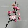 Flores Artificiales, Flor de Invierno, Arreglo Floral Bonsái de Flor de Ciruelo, Decoración de Año Nuevo, Flor de Durazno, Mesa de Comedor de Sala de Estar, Adornos de Bonsái Chinos