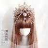 Original hecho a mano Lolita Virgen Apolo Halo Tocado de Papa Accesorios de foto de pasarela exagerados Lolita
