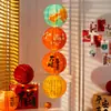 Nuevos Faroles de Papel Decorativos Colgantes para Boda y Decoración de Habitación de Novia, Colgantes de Ambiente para Escenas, Faroles Hechos a Mano