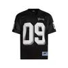 Vendas Diretas da Fábrica Transfronteiriças Uniformes de Rugby de Verão com Decote em V Malha Retrô Soltos Respiráveis Camisa Estampada Roupa Esportiva Tendência