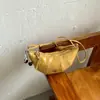 Bolso de cadena tipo empanada de moda versátil, nuevo y de tendencia 2026, para mujer, nicho coreano, bolso cruzado y de axila super popular