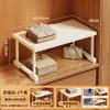 Prateleira Divisória de Guarda-Roupa, Rack de Armazenamento de Armário, Divisor, Solução de Armazenamento, Prateleira Extensível Dentro do Armário, Rack de Armazenamento para Sapateira