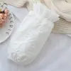 Protetores de Manga Longa de Renda Femininos à Prova d'Água Estilo Coreano, Mangas Protetoras Anti-Sujeira para Jaqueta Puffer para Escritório, Estudo, Tarefas Domésticas e Trabalho