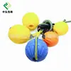 Pelota de Espuma Eva de Colores Vivos, Resistente a Mordeduras, Juguete para Mascotas con Agujero, Moldeo de Pelota Eva para Morder Perros
