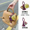 Colgante Llavero Bolsa de Oro Puro 999, Buena Suerte y Riqueza, Cadena para Teléfono Móvil, Regalos Culturales y Creativos al por Mayor