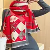 Bufanda Gruesa Cálida Estilo Yifei 2026 para Mujer, Chal de Cachemira Sintética, Bufanda de Doble Uso Dopamina con Cinta