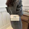 Moda Moda Estilo Ocidental Bolsa de Ombro Simples Moda Mensageiro Bolsa Feminina 2024 Verão Nova Corrente Bolsa de Ombro Feminina