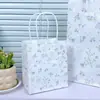 Grande Coleção de Sacolas de Papel Kraft, Sacolas de Presente, Atacado de Alto Valor, Baratas e Fofas Estilo Ins, para Armazenamento e Portáteis