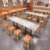 Mesa e cadeira de refeitório para funcionários empresa restaurante escolar refeitório mesa de jantar em rocha mesa de jantar para restaurante de macarrão lanchonete restaurante de fast food combinação de mesa e cadeira