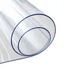 Mantel de Mesa Transparente de PVC Mantel de Vidrio Suave Sin Lavado a Prueba de Aceite Impermeable Anti-Escaldaduras Rectangular Mesa de Centro Mantel de Mesa Mantel de Mesa de Comedor