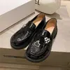 Nuevos mocasines de cuadros 2026, zapatos de uniforme para mujer, estilo británico retro, versátiles, zapatos pequeños de cuero estilo JK, planos estudiantiles de suela blanda